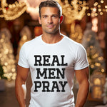 Real Men Pray DTF Transfer