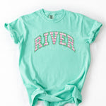 River Faux Applique DTF Transfer