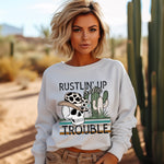 Rustlin' Up Some Trouble DTF Transfer