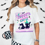Spooky Cats Social Club DTF Transfer (SBBB)
