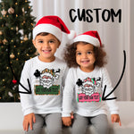 Personalized Boy Light Skin Santa DTF Transfer (Leave the name in the personalized box)