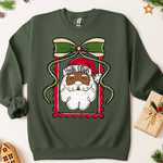 Santa Stamp Dark DTF Transfer (SDD)