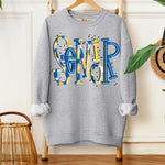 Senior Blue Gold DTF Transfer (SDD)
