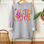 Senior Pink Orange DTF Transfer (SDD)