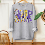 Senior Purple Yellow Gold DTF Transfer (SDD)