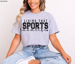 Sports Mom Life Screen Print Transfer T108