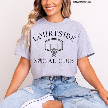 Courtside Social Club Screen Print Transfer T113