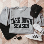 Take Down Season BLACK DTF Transfer (SDD)