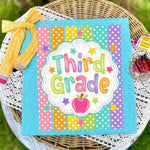 Striped Polka Dot Grade Level DTF Transfer (UAC)