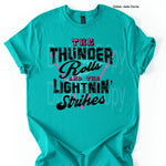 Thunder Rolls DTF Transfer