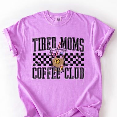 Tired Mom Coffee Club DTF Transfer