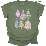 Funky Christmas Tree Collage DTF Transfer (E)