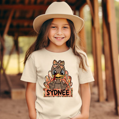 Personalized Girl Turkey DTF Transfer