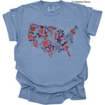 United States of Bows DTF Transfer