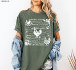 Chicken Collage Screen Print Transfer P54