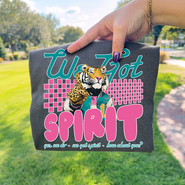 We got spirit Tigers preppy mascot Wholesale Tee