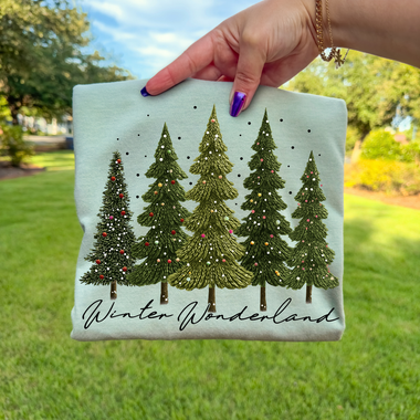 Winter Wonderland Christmas Tree Wholesale Tee