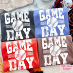 Game Day Distressed Wholesale Tee