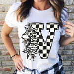 Vikings Big Check Mascot DTF Transfer (CS)