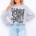 Volleyball Doodle DTF Transfer (SDD)