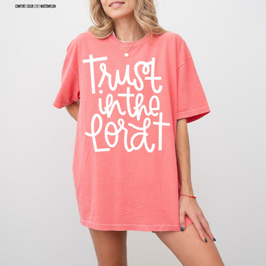 *Starting Ship Date 9/24* Trust in the Lord Screen Print Transfer