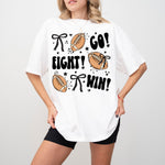 Go Fight Win Football Screen Print Transfer D2