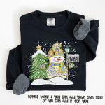 Customizable Snowman DTF Transfer (Leave personalization in the note box)