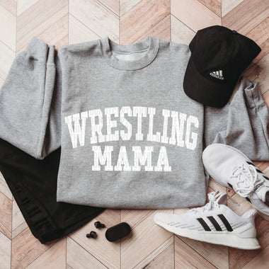 Wrestling Mama WHITE DTF Transfer (SDD)