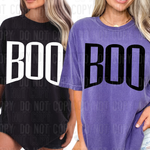 Boo WHITE DTF Transfer (SBBB)