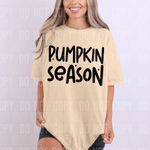 Pumpkin Season Black DTF Transfer (SBBB)