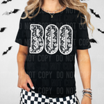 Boo Lace DTF Transfer (SBBB)