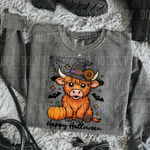 Happy Halloween Cow DTF Transfer (SBBB)