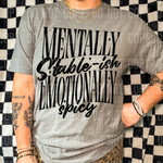 Mentally Stable- ish DTF Transfer (SBBB)