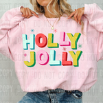 Holly Jolly DTF Transfer (SBBB)