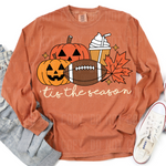 Tis The Season Football Pumpkins DTF Transfer (SBBB)