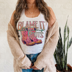 Blame It All On My Roots DTF Transfer (KD)