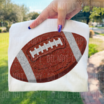 Football Rhinestone Look DTF Transfer (SBBB)