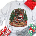 Santa Reading DTF Transfer (SBBB)