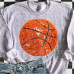 Basketball Faux Yarn Sequin DTF Transfer (SBB)