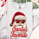 Santa's Favorite Faux Yarn DTF Transfer (SBB)