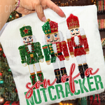 Son Of a Nutrcracker Faux Yarn DTF Transfer (SBB)