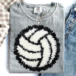 Volleyball Faux Yarn DTF Transfer (SBB)