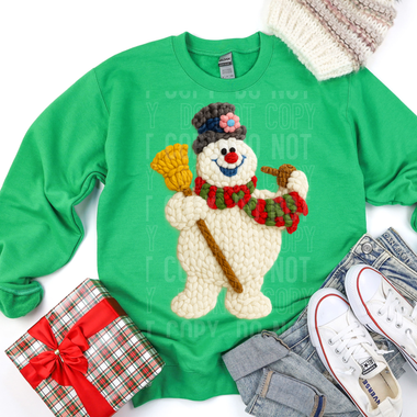Frosty Faux Yarn DTF Transfer (SBB)