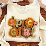 Spice Girl Faux Yarn DTF Transfer (SBB)