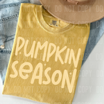Pumpkin Season Yellow DTF Transfer (SBBB)
