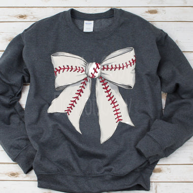 Baseball Bow DTF Transfer