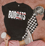 Leave It All On The Field BOBCATS Baseball WHITE DTF Transfer