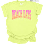 Beach Days DTF Transfer