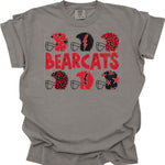 Bearcats Red/Black Helmet DTF Transfer (DB)