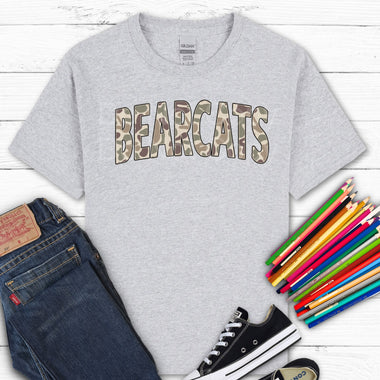 Bearcats Camo DTF Transfer (E)
